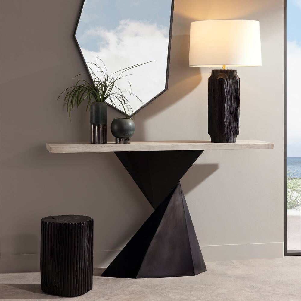 Wilbur 12 inch Ebony Accent Table