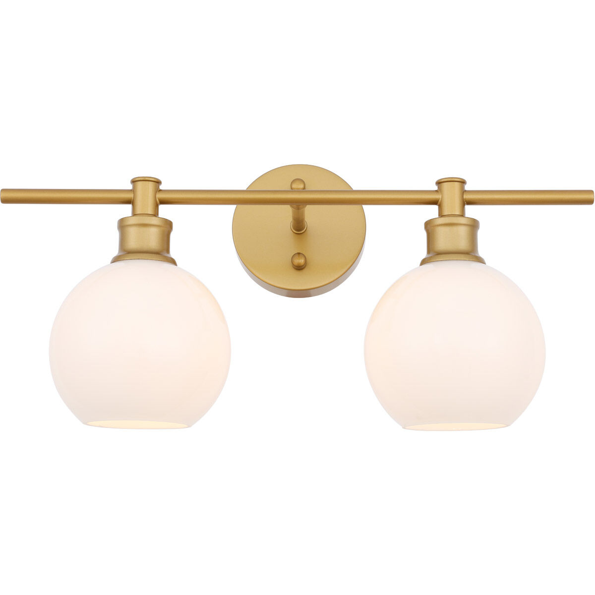 Collier 2 Light 19 inch Brass Wall sconce Wall Light