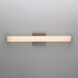 Rail LED 24 inch Satin Nickel Bath Vanity Wall Light