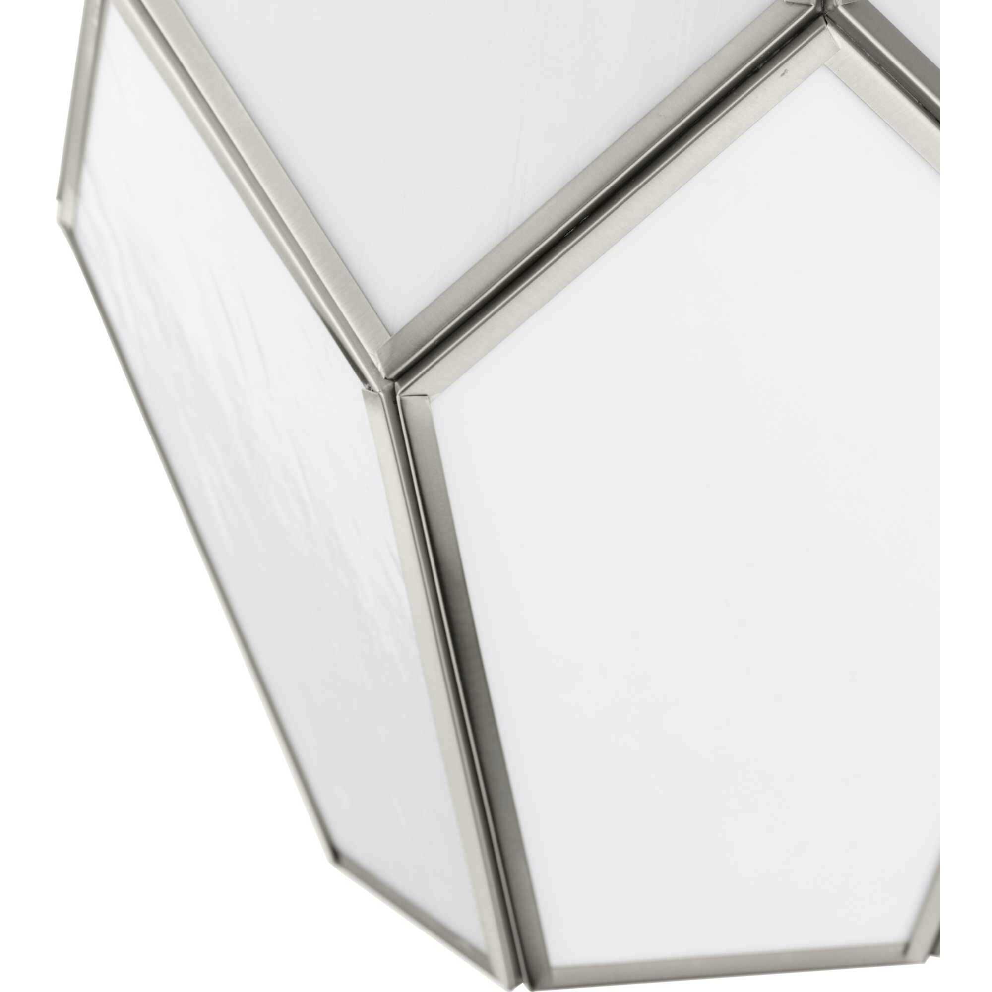 Latham 1 Light 9 inch Brushed Nickel Pendant Ceiling Light