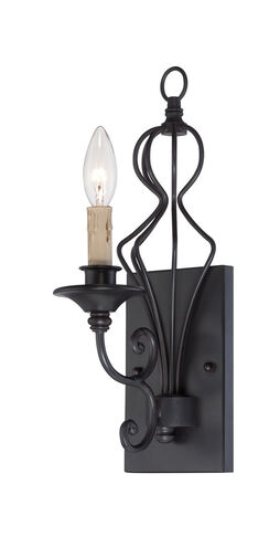 Tangier 1 Light 5 inch Natural Iron Wall Sconce Wall Light