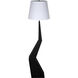 Rhombus 68 inch 60.00 watt Matte Black Floor Lamp Portable Light