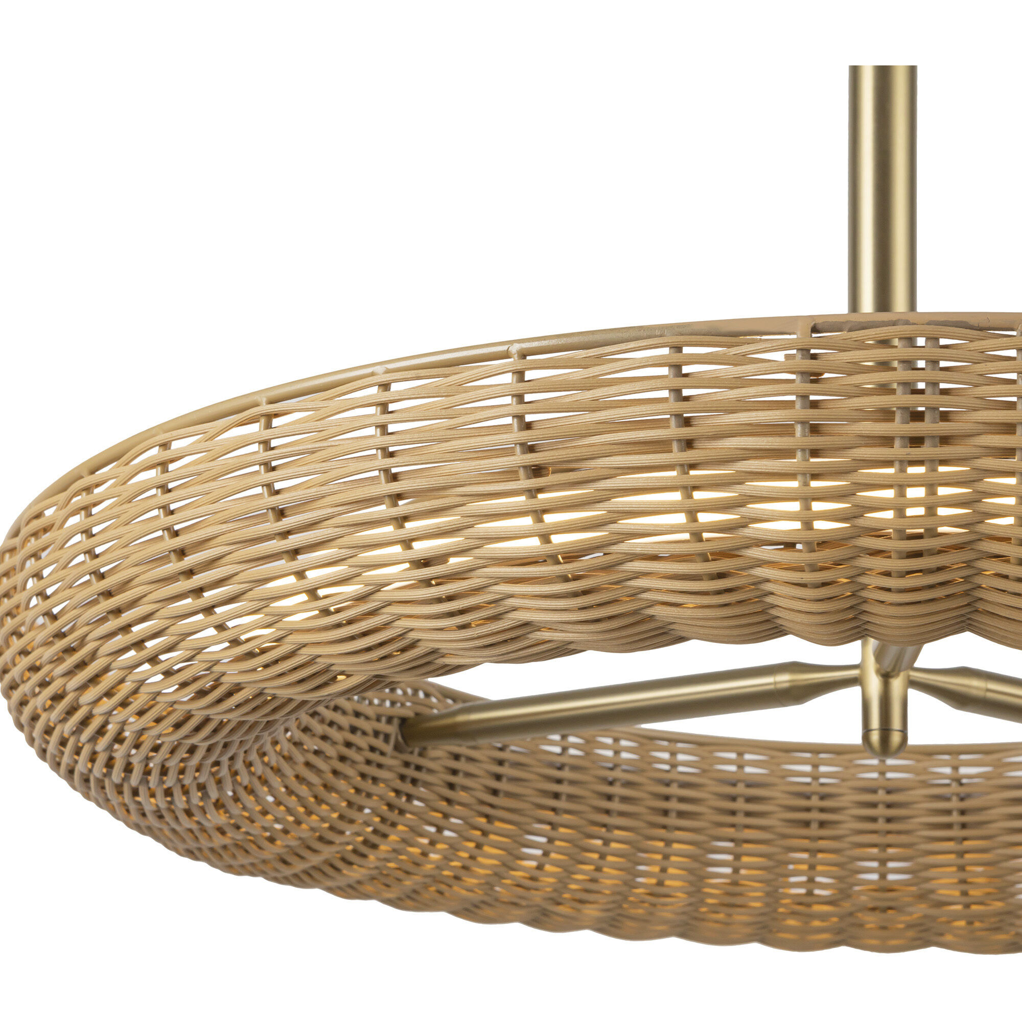 Alora Mood Maris LED 24.13 inch Brushed Gold Chandelier Ceiling Light