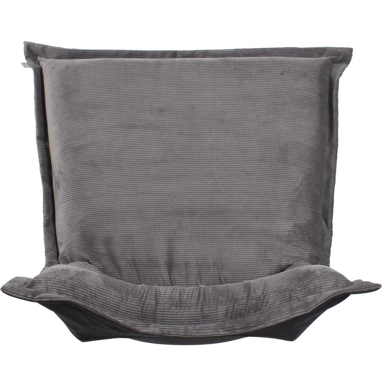 Pana Charcoal Chair Cover & Cushion