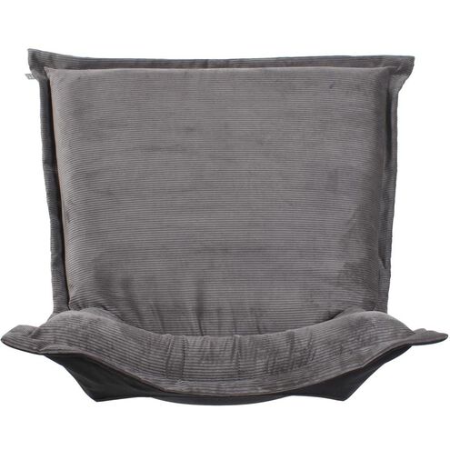 Pana Charcoal Chair Cover & Cushion