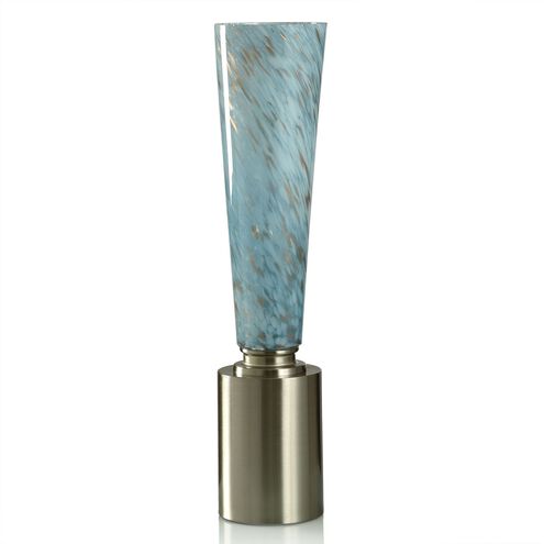 Urmila 27.5 inch 40.00 watt Blue and Gold Uplight Portable Light