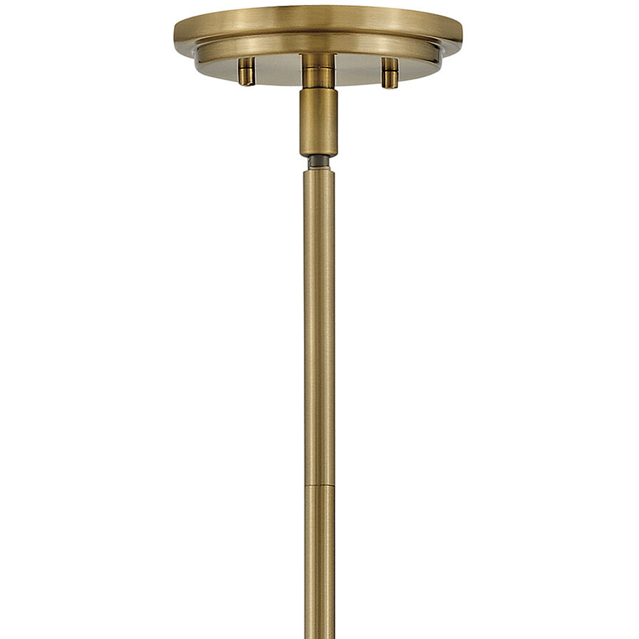 Lexi 3 Light 24.5 inch Lacquered Brass Indoor Chandelier Ceiling Light