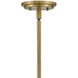 Lexi 3 Light 24.5 inch Lacquered Brass Indoor Chandelier Ceiling Light