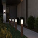 Square Column 12V 8 watt Textured Bronze Bollard