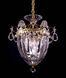 Bagatelle 3 Light 10.5 inch Heirloom Gold Mini Pendant Ceiling Light in Heritage