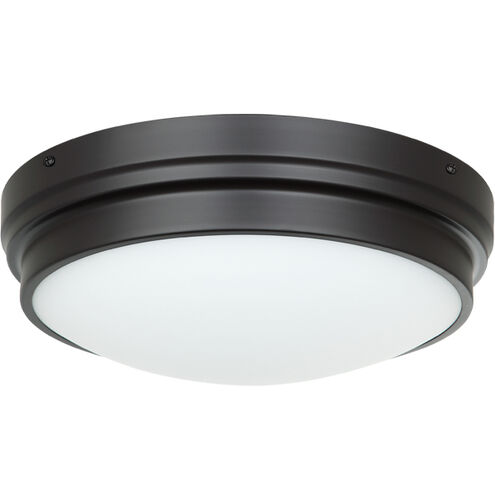 Fresh Colonial 2 Light 14 inch Bronze Flush Mount Ceiling Light