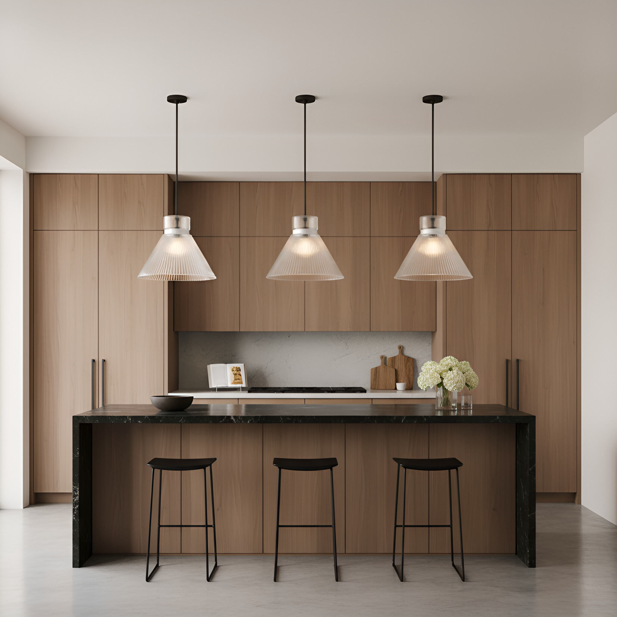 Drew & Jonathan Liouet 1 Light 18 inch Midnight Black Pendant Ceiling Light, Large