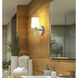 Henri 1 Light 6.5 inch Chrome Bathroom Vanity Wall Light