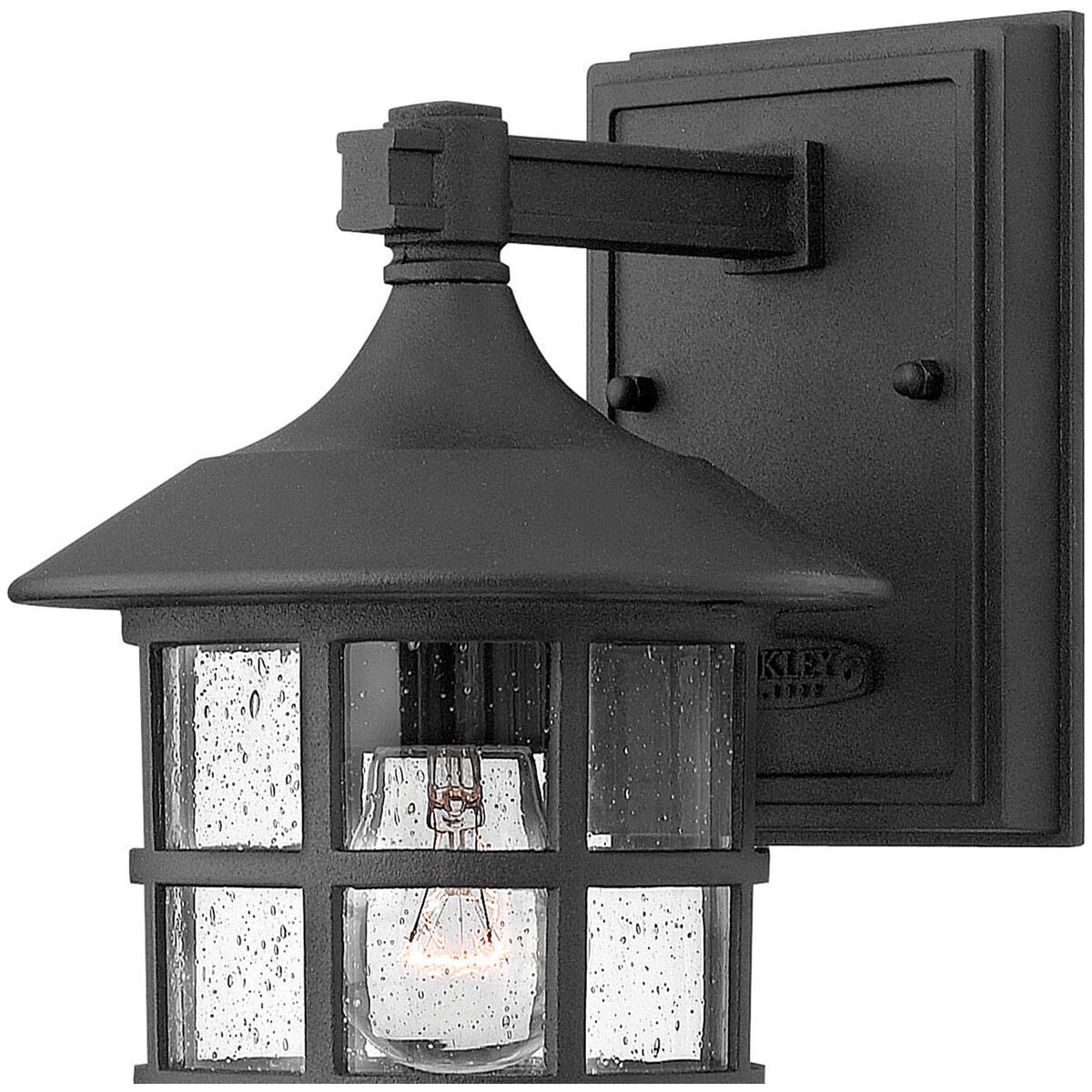 Freeport LED 9 inch Black Outdoor Wall Lantern, Small