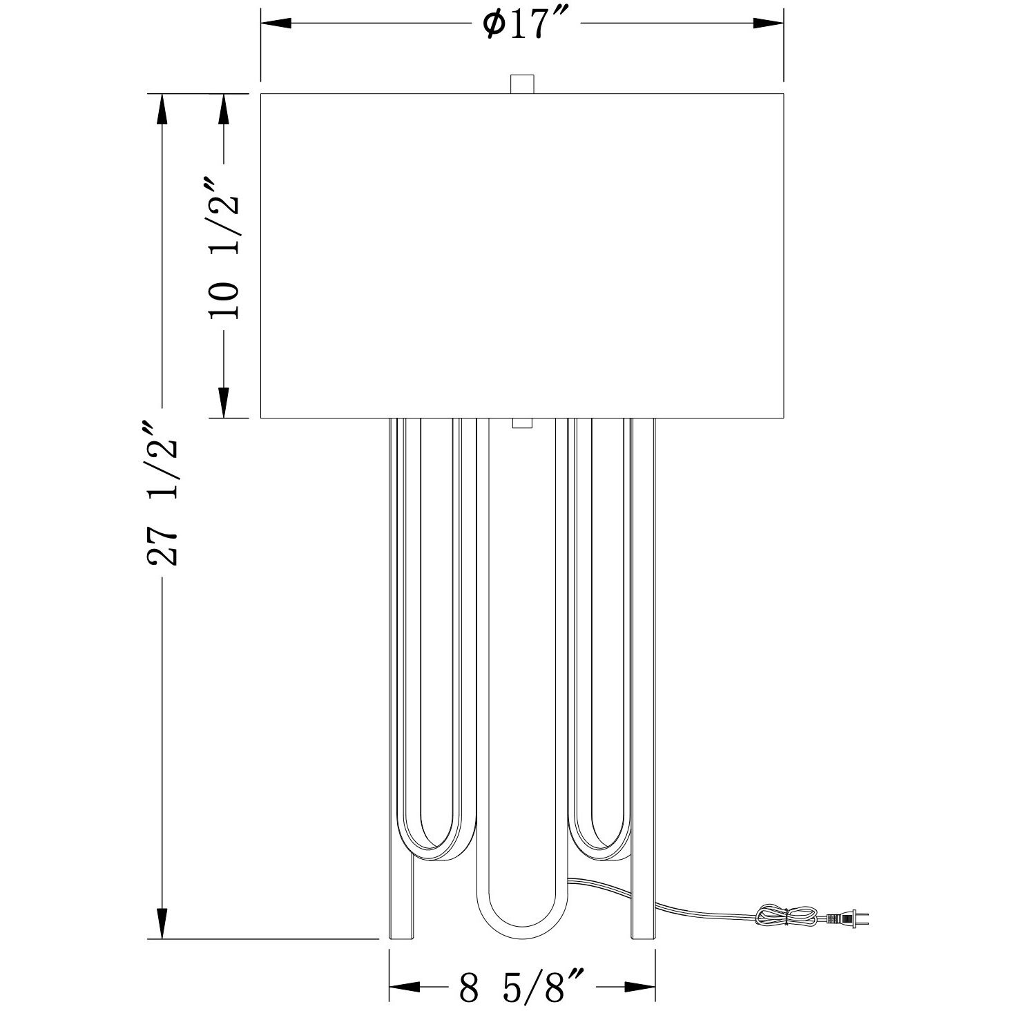 Deanna 27.5 inch 150.00 watt Antique Brass Table Lamp Portable Light