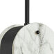 Pascal LED 5 inch Matte Black Pendant Ceiling Light