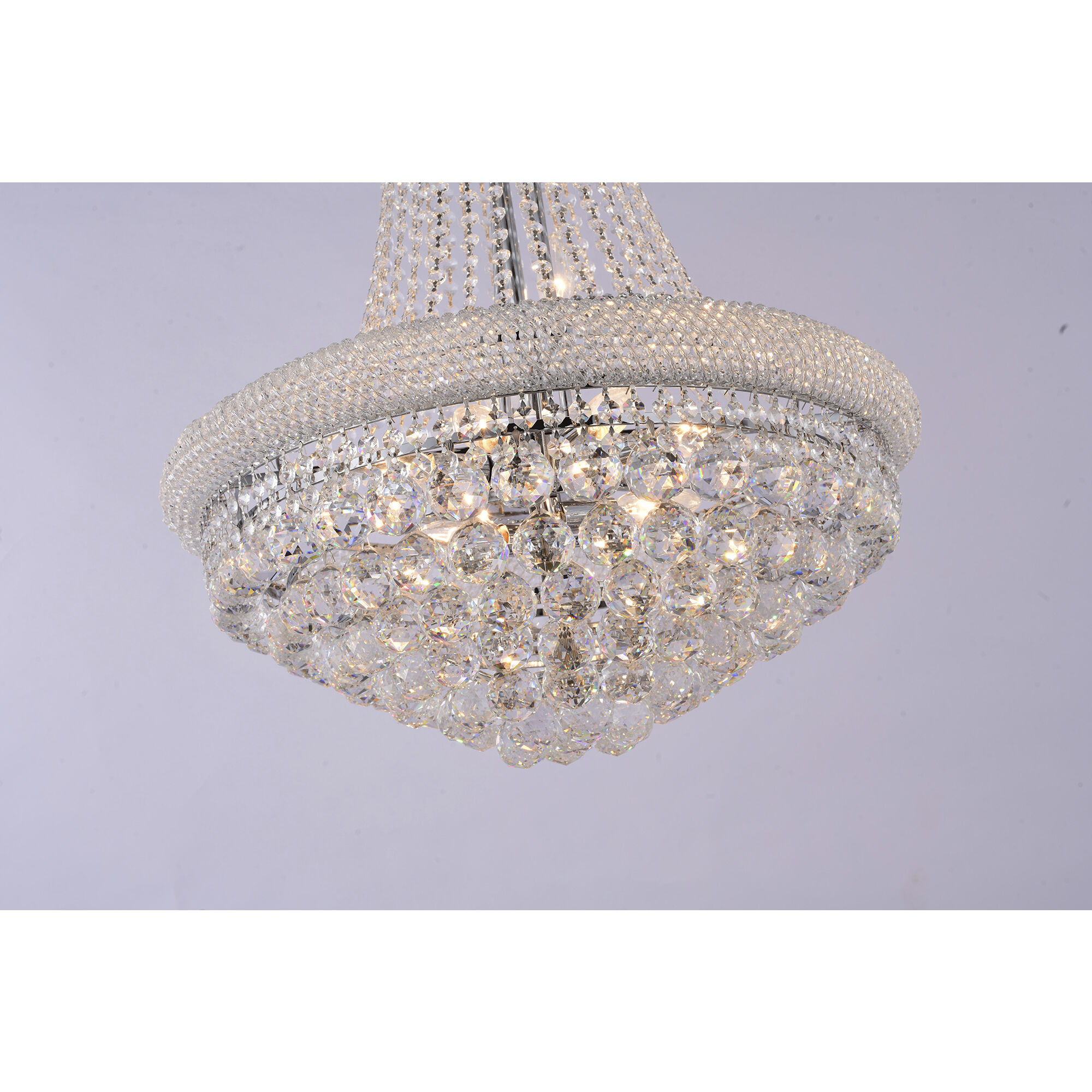 Canada 14 Light 24 inch Chrome Chandelier Ceiling Light