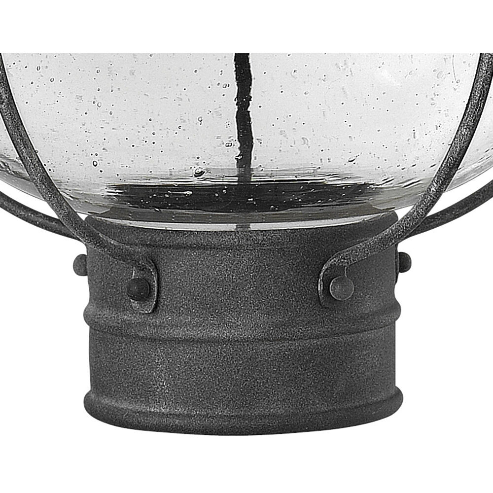 Cape Cod 1 Light 11 inch Aged Zinc Outdoor Hanging Lantern