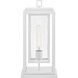 Coastal Elements Estate Series Republic 1 Light 16.5 inch Textured White Outdoor Pier Mount