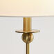 Drew & Jonathan Elsay 6 Light 36.38 inch Satin Brass Chandelier Ceiling Light, Large