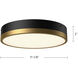 Alora Mood Adelaide LED 11.13 inch Aged Gold/White Flush Mount Ceiling Light in Aged Gold and White