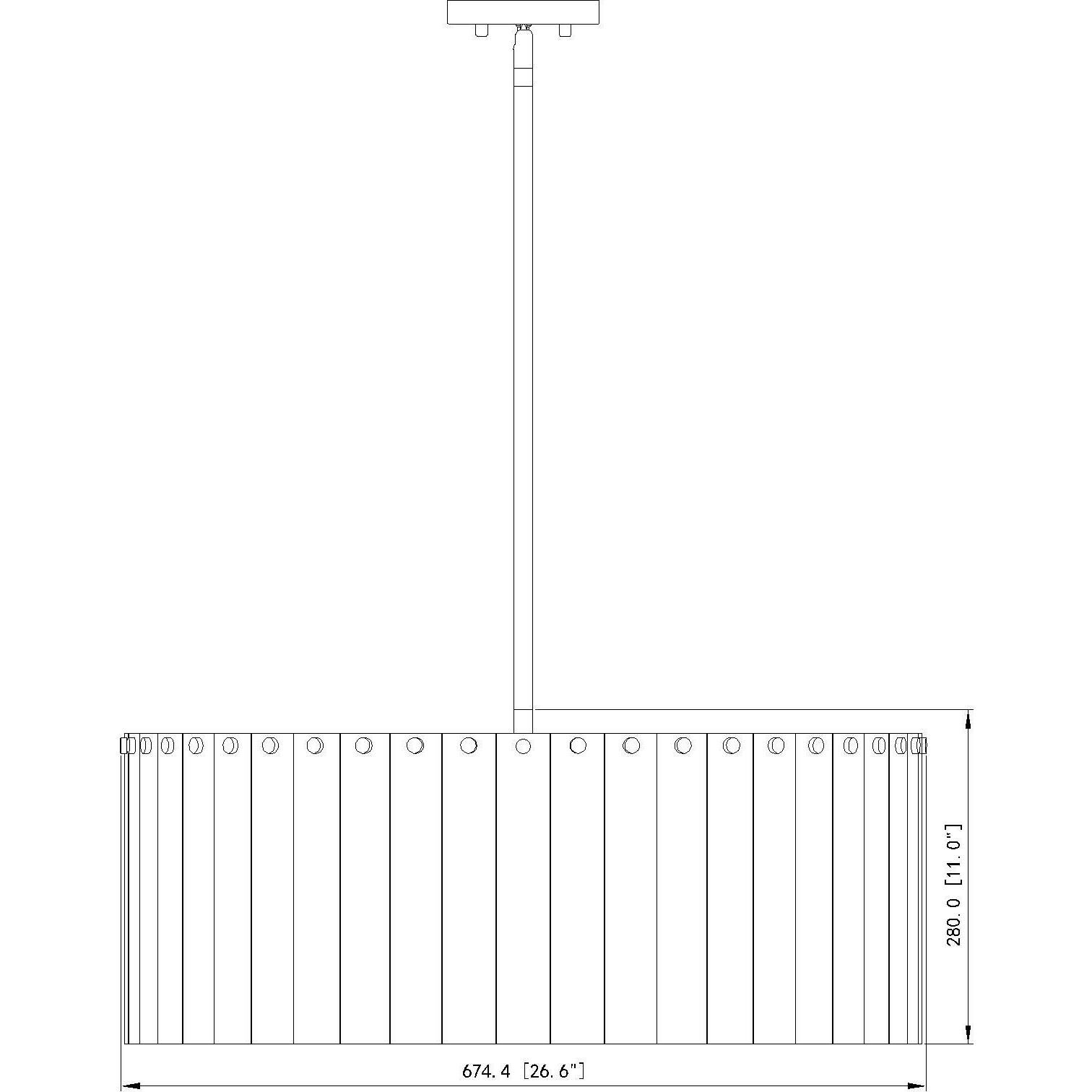 Glacier 10 Light 26.75 inch Modern Gold Chandelier Ceiling Light