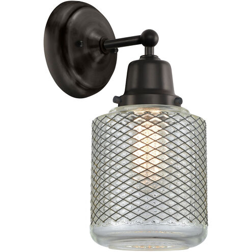 Aditi Stanton 1 Light 6 inch Matte Black Sconce Wall Light, Aditi
