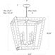 Perennial 4 Light 22.5 inch Natural Ceiling Lantern Ceiling Light