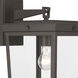 Belmont 1 Light 14 inch Twilight Bronze Outdoor Sconce