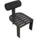 Bolster Back Java Black Outdoor Dining Chair