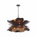 Botanic Panic 13 Light 36 inch Dark Bronze and French Gold Pendant Ceiling Light