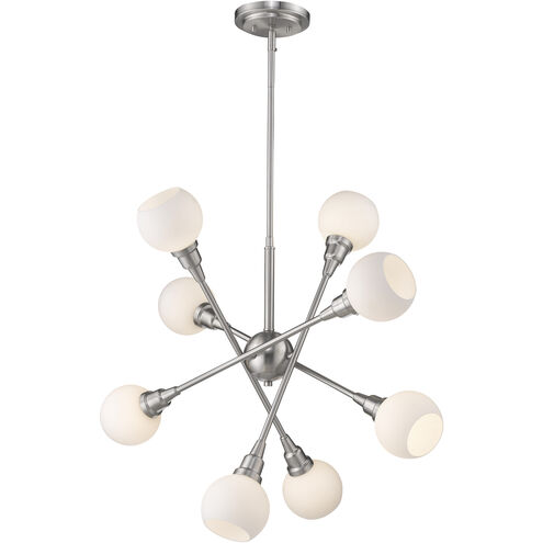 Tian LED 29.25 inch Brushed Nickel Chandelier Ceiling Light