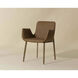 Lucano Milliken Cognac Dining Armchair
