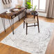 Pisa 84 X 59 inch Light Grey Rug in 5 x 8, Rectangle