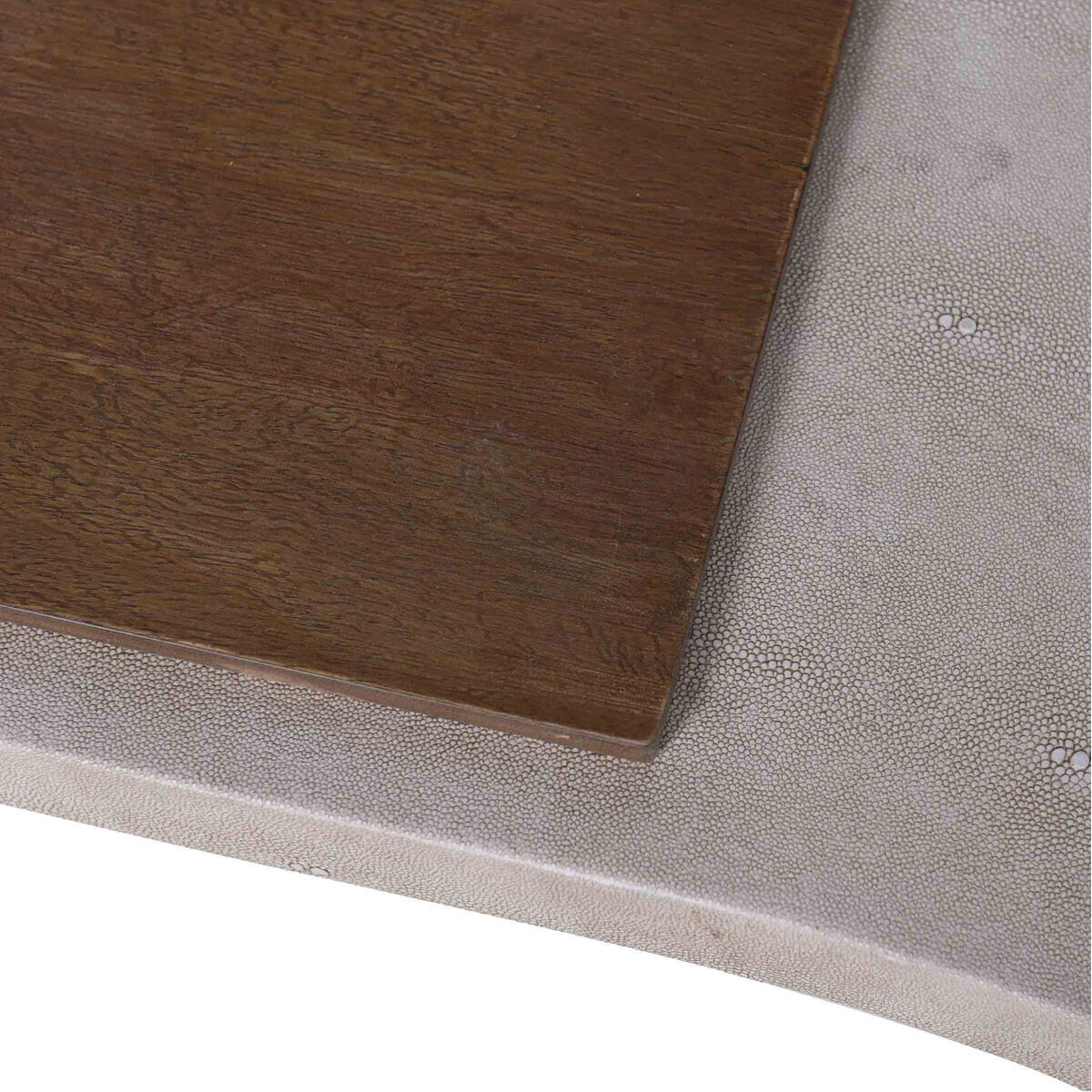 Dann Foley 48 X 18 inch Gray and Driftwood Gray Cocktail Table