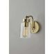 Bristol 1 Light 5 inch Antique Brass Wall Lamp Wall Light