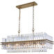 Canada 11 inch Antique Gold Chandelier Ceiling Light