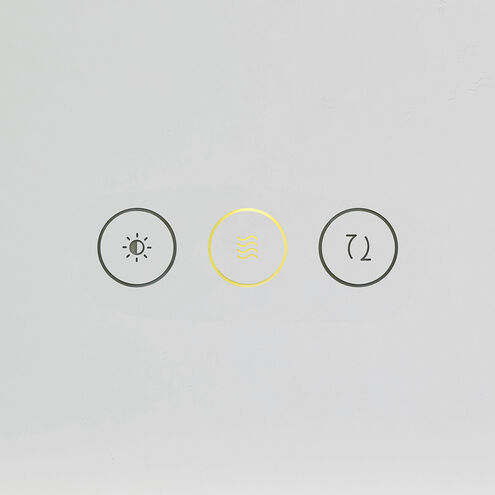 Mera 60 X 36 inch Might Bright White LED Wall Mirror