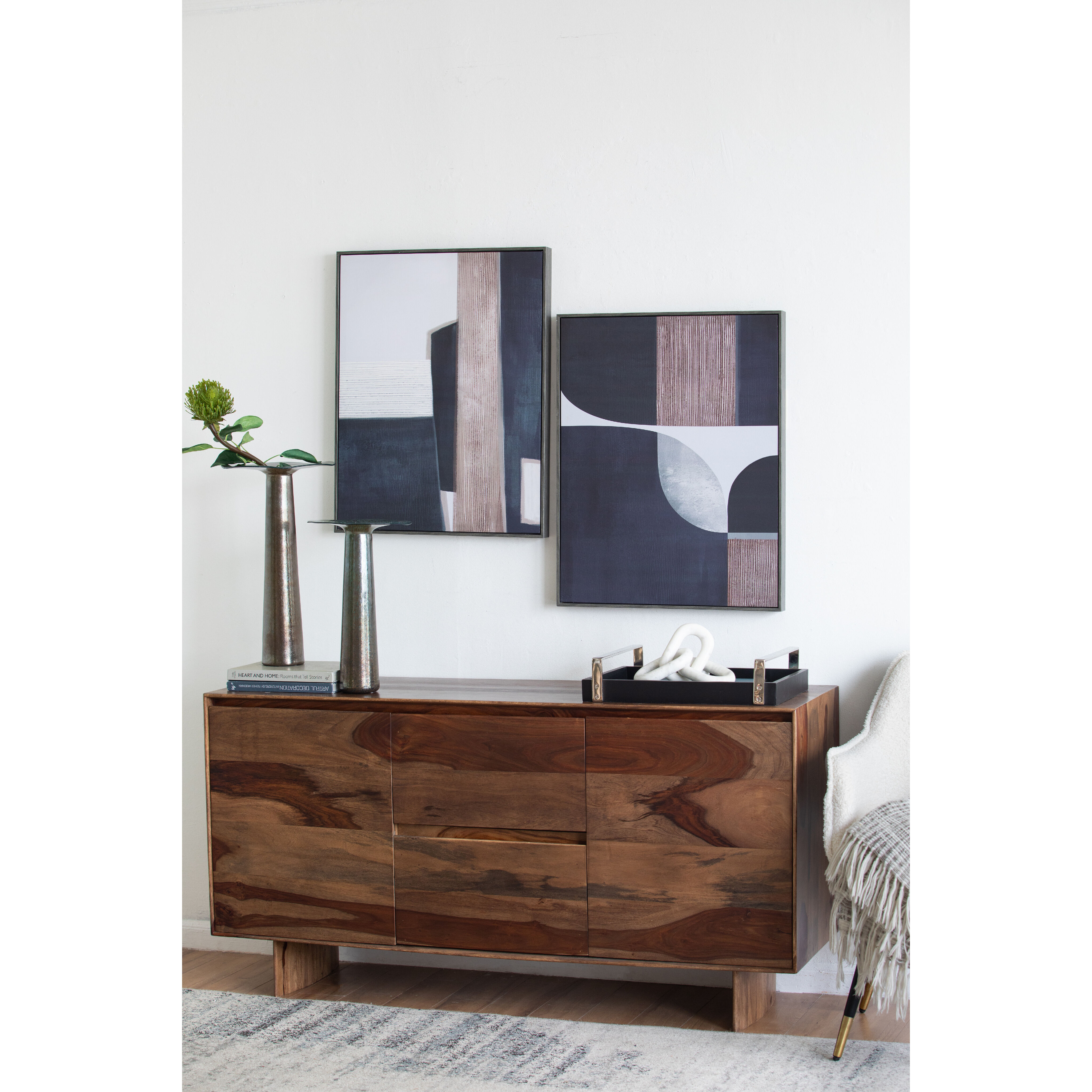 Anita White Marble Chain