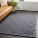 Central Park 93 X 93 inch Gray/Medium Gray Handmade Rug in 8 Ft Round, Round
