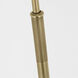 Thomas O'Brien Canto 49.75 inch 15.00 watt Hand-Rubbed Antique Brass Adjustable Floor Lamp Portable Light, Large