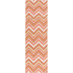 Frontier 132 X 96 inch Bright Pink, Camel, Beige, Lilac, Olive Rug