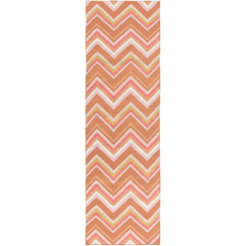 Frontier 132 X 96 inch Bright Pink, Camel, Beige, Lilac, Olive Rug