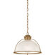 Glint 1 Light 16 inch Patina Brass Pendant Ceiling Light