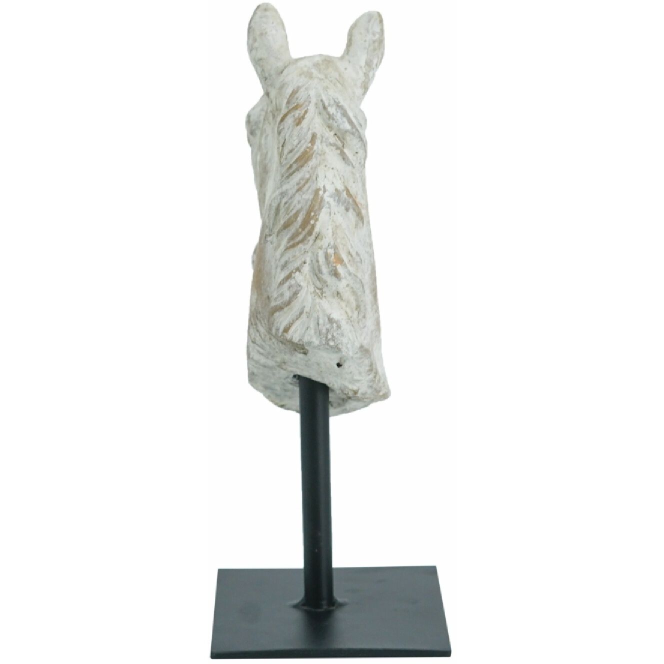 Anita Gray/Gold/Black Outdoor Statue