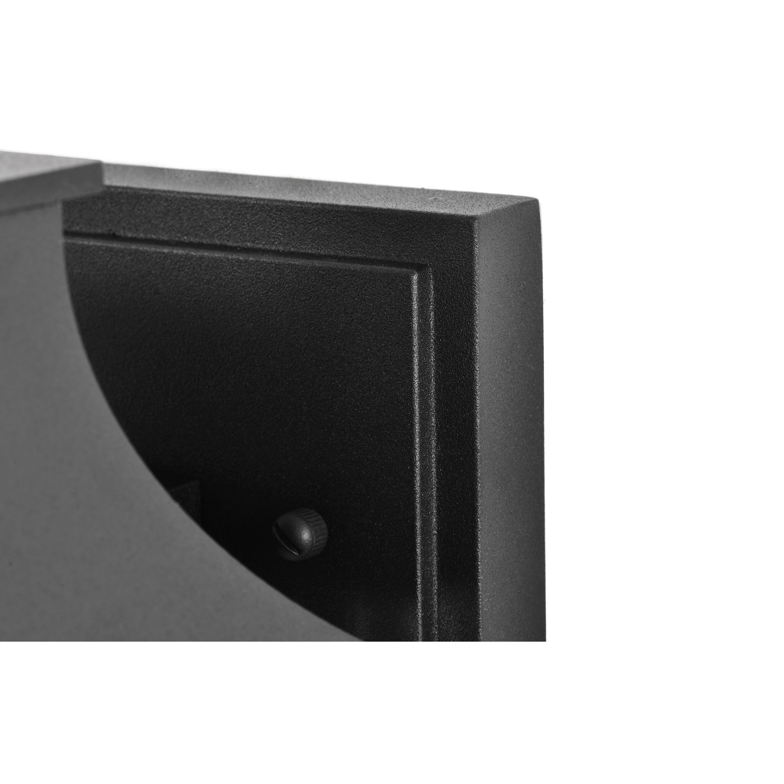 Austen 17 inch Matte Black Outdoor Wall Lantern, Large