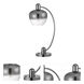 Brookline 27 inch 40.00 watt Gun metal Desk Lamp Portable Light