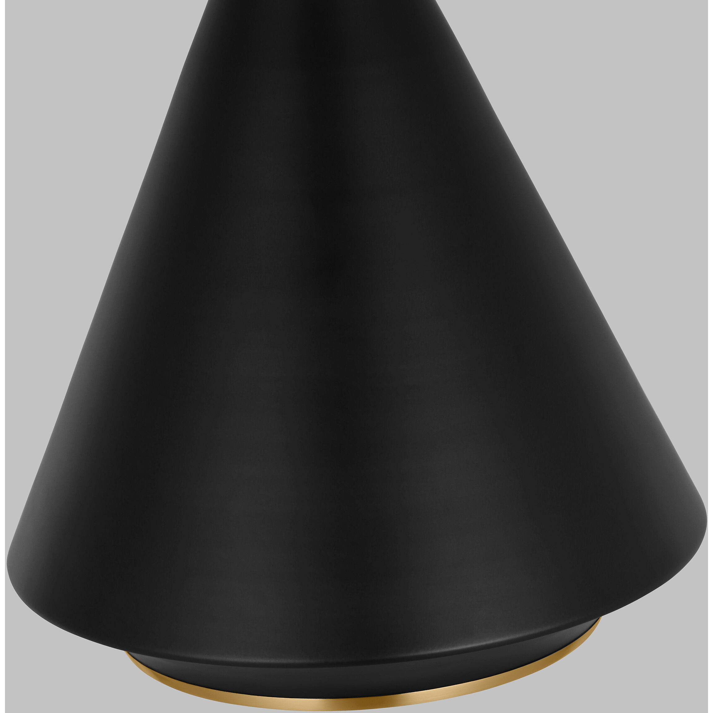 TOB by Thomas O'Brien Stanza Pendant Ceiling Light in Midnight Black