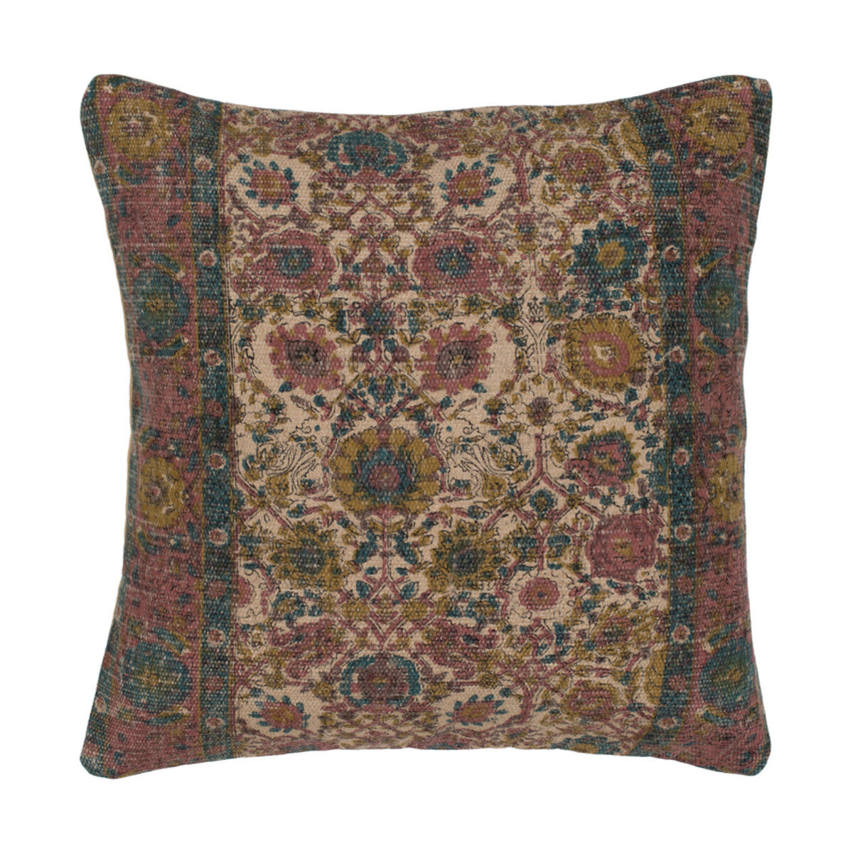 Surya SD002 3030 Shadi 30 X 30 inch Khaki and Pink Pillow Cover