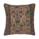Shadi 30 X 30 inch Khaki and Bright Pink Throw Pillow